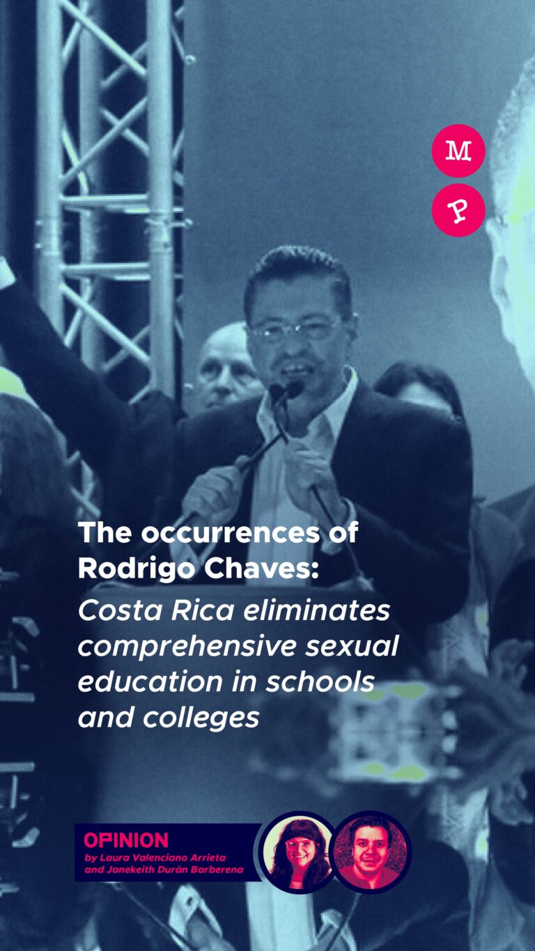 Lee más sobre el artículo The occurrences of Rodrigo Chaves: Costa Rica eliminates comprehensive sexual education in schools and colleges